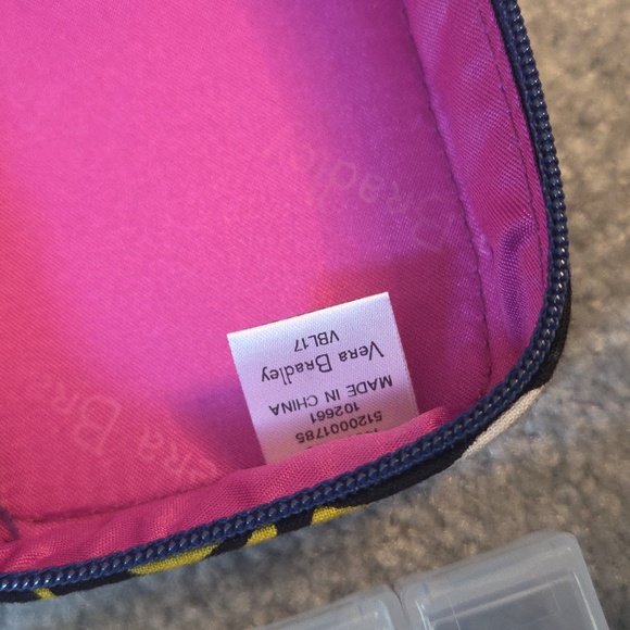 Vera Bradley Pill Box - African Violet - Picture 6 of 11